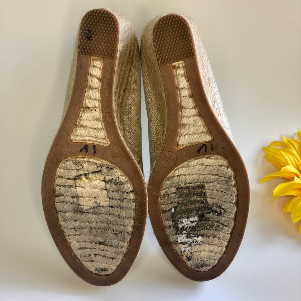 J. Crew Metallic gold Wedge - Size 6.5 - Picture 7 of 8